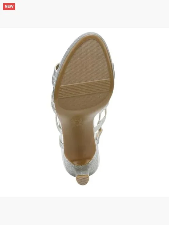 Platform Heeled Sandals with Cutout Design Adjustable Strap Dress Shoes - Picture 4 of 7